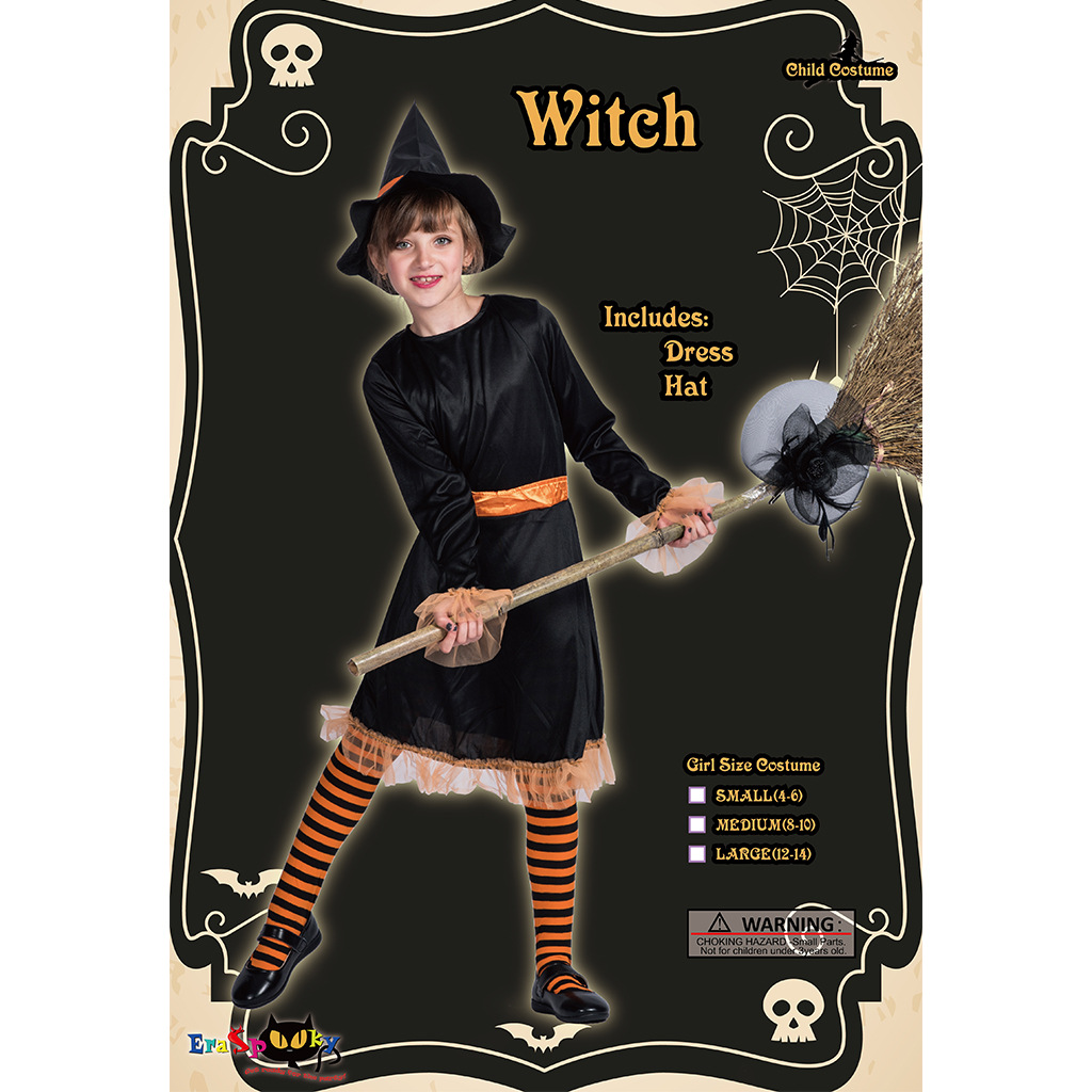 F68147  Witch Girls Costume